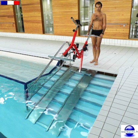 Rampe aquabike pour mise à l'eau