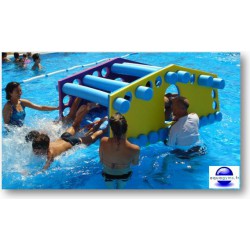 Maison flottante enfant pour piscine. 