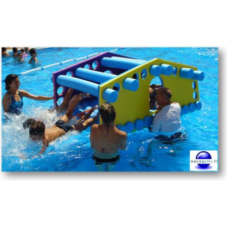 Maison flottante enfant pour piscine. 