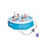 Kit Piscine ronde Fast Set Pools et pompe de filtration