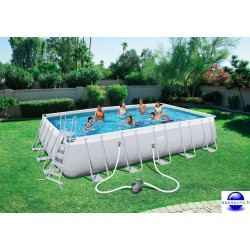 Piscine rectangulaire Steel Pro Frame Pools 671x366x132 cm