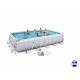 Piscine rectangulaire Steel Pro Frame Pools 671x366x132 cm avec filtre à sable