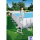 Piscine rectangulaire Steel Pro Frame Pools 671x366x132 cm avec filtre à sable