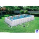 Piscine rectangulaire Steel Pro Frame Pools 732x366x132 cm