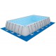 Piscine rectangulaire Steel Pro Frame Pools 732x366x132 cm avec filtre à sable