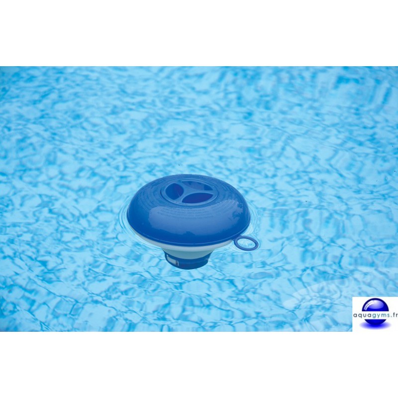 DOSEUR DE CHLORE FLOTTANT RETRACTABLE - L'eau Cost Piscine