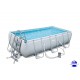 Kit Piscine Rectangulaire Steel Pro Frame Pools L 404cm l 201cm h 100cm 