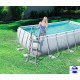 Kit Piscine Rectangulaire Steel Pro Frame Pools L 404 cm l 201cm h 100 cm 