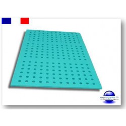 Tapis aquatique perforé 1 m x 0.50 m x 1.5 cm