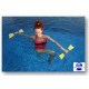 Aquapalmes non lestés pour les exercices d'aquafitness