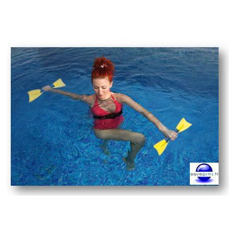 Aquapalmes non lestés pour les exercices d'aquafitness