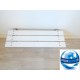 Banc mural piscine en 1 m de long