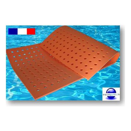 Tapis flottant à trous pour piscine 2 m x 1 m x 1.5 cm