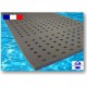 Tapis à trous ignifugé pour piscine 2 m x 1 m x 1.5 cm