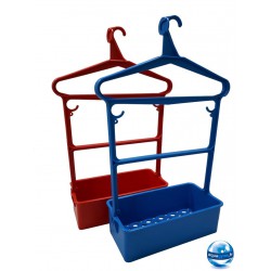 Cintres porte habit piscine grand modèle avec bac-Lot de 10 unités