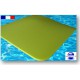 Tapis en mousse pour piscine 1 m x 1 m x 3 cm. Bouts arrondis