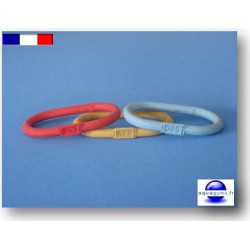 Bracelet piscine en caoutchouc numéroté - Par lot