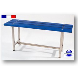 Banc vestiaire sur pied 1.50 m de long