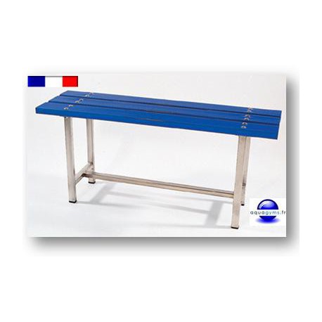 Banc vestiaire sur pied 1.50 m de long