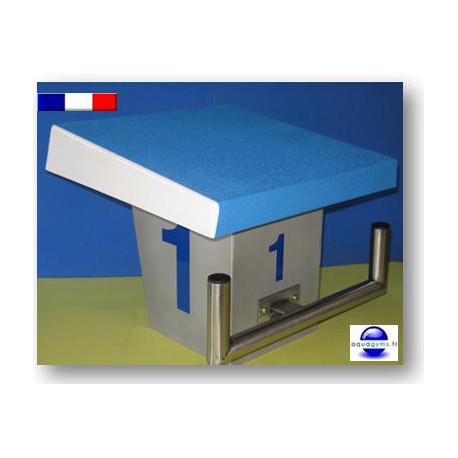 Plot de départ embase inox pour piscine