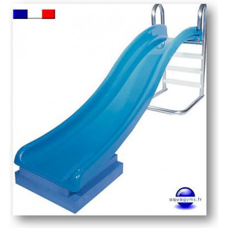 Toboggan piscine grande qualité pour collectivité