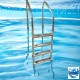 Echelle piscine 6 marches 100% inox