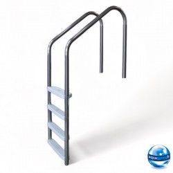 Echelle piscine 2 marches. Fabrication Made in France