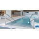 Rampe d'escalier piscine