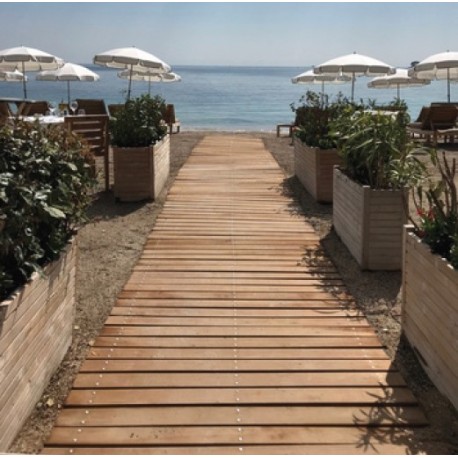 Caillebotis Bois pour Accès