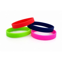 Bracelets silicone vierge pour piscine - Lot 100