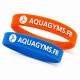 Bracelet piscine silicone en relief - Lot de 50 unités