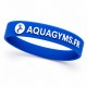 Bracelet piscine silicone en relief - Lot de 50 unités