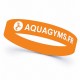Bracelet piscine silicone en relief - Lot de 50 unités