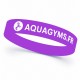 Bracelet piscine silicone en relief - Lot de 50 unités
