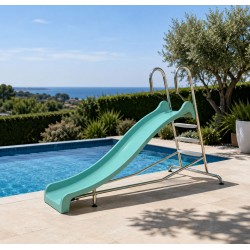 Toboggan piscine éducatif pour collectivité