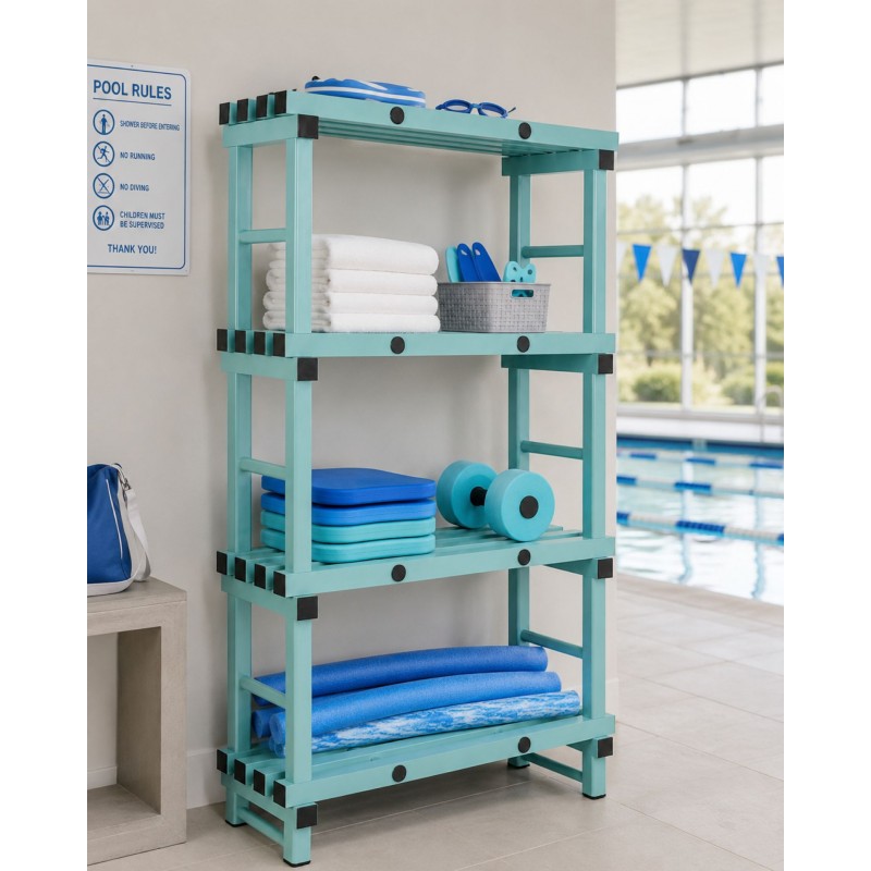 Rayonnage PVC professionnel grande profondeur 50 ou 60 cm