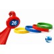 Porte-habits PVC petit modèle de 65 cm pour piscine, vestiaire.