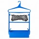 Porte-habits PVC petit modèle de 65 cm avec filet de rangement