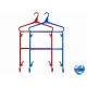 Porte-habits PVC simple de 59 cm pour piscine et vestiaire