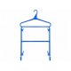 Porte-habits PVC simple de 59 cm pour piscine et vestiaire