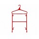 Porte-habits PVC simple de 59 cm pour piscine et vestiaire