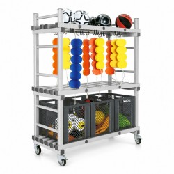 Chariot de rangement PVC pour piscine – finition Classic