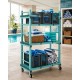 Rayonnage mobile PVC pour piscine et centre aquatique