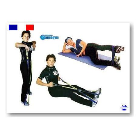 Elastique 4 sangles exercices fitness
