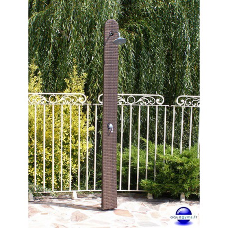 Douche solaire Soltress en fibres tressées