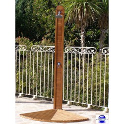 Douche solaire Closol en bois Teck d'élevage