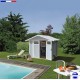 Abri piscine Deco 4.9 résine-4.9 m² 