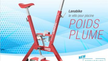 Un aquabike léger, comme son prix, idéal pour l'été
