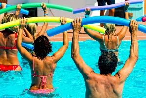 Aquafitness en vacances : c’est super !