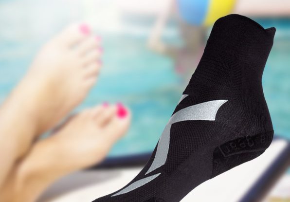 Chaussons piscine antibactériens : prenez soin de vos pieds